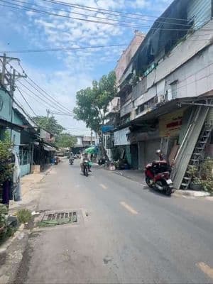 nhà mặt tiền tiện ở và kinh doanh nhỏ đường mạc vân P12,Q8