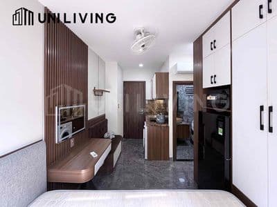 STUDIO CỬA SỔ TRỜI FULL NỘI THẤT MÁY GIẶT RIÊNG NGAY TRUNG TÂM ĐI Q1