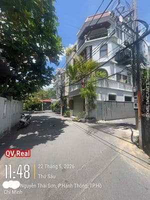 Nhà mới lô góc 2 mặt hxh thông - gần mt nguyễn thái sơn - 4x tỷ