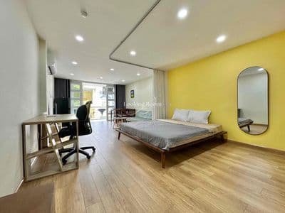 Cho thuê căn hộ cao cấp, full nội thất, máy giặt riêng, xa bếp Đầm Sen