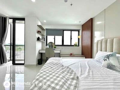Studio ban công cao cấp gần scvivo, lotte mart quận 7 full nội thất