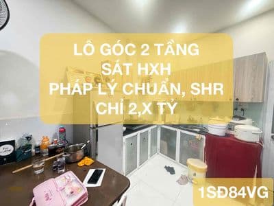 Nhà ngay Nguyễn Thái Sơn, chợ Gò Vấp, 30m2 chỉ 2,x tỷ