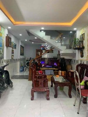 NHÀ ĐẸP 4*11M 2PN HẺM 4M 2/ NGẮN QUÁCH ĐIÊU GẦN NGÃ 5 VĨNH LỘC