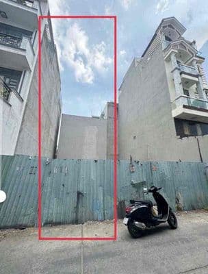 Bán Đất Gò Xoài, 75m2, ngang 5x15m, full thổ, hẻm ÔTÔ 6m thông, xây CT