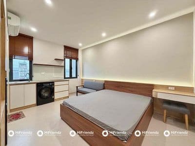 Studio Mới Xây Full Nội Thất - Máy Giặt Riêng,Điện Tính Giá Nhà Nước