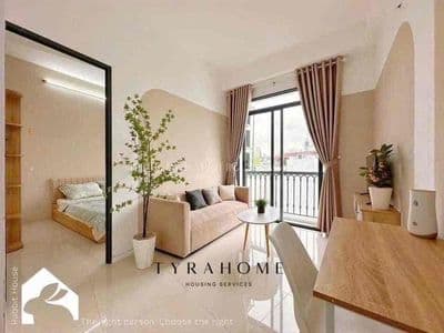 CHO THUÊ CH 2PN + 1PK BALCONY THOÁNG Ở PHAN XÍCH LONG THANG MÁY 50M2