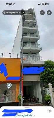 Cho thuê nhà 1trệt 7lầu 14PN 10wc