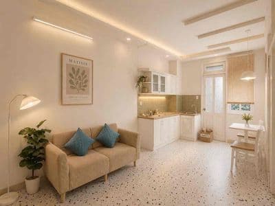 CHDV full nội thất 2pn 2wc ban công máy giặt riêng ngay Etown TB