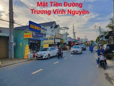 Mặt Tiền Trương Vĩnh Nguyên 10X37,5=375,8M, Lộ 20M