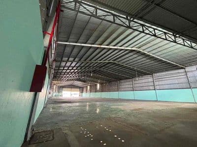 cho thuê kho xưởng (1300m-100tr) nền epoxy - xe cont