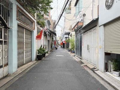 Hẻm nhựa ô tô huỳnh văn bánh, phú nhuận - 46m2 sổ đẹp a4 - 2 tầng - kh