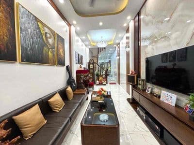 Cho thuê nhà phố đội cấn ba đình dt 55m 5 tầng 5pn full đồ 14 triệu