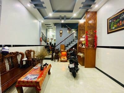 NHÀ GV, HẺM XE HƠI, 3 TẦNG, NỘI THẤT 5 SAO, SỔ VUÔNG A4, NHỈNH 6 TỶ