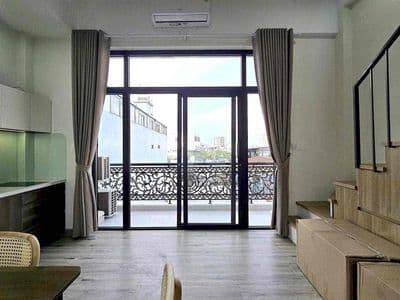 Duplex đẹp gác cao giá rẻ, nội thất mới, ban công thoáng gần hàng xanh