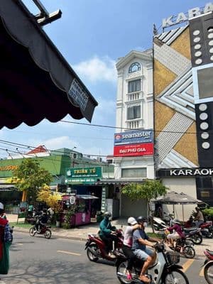 Nhà Phố 4m x 25m. 5 Tầng Thang Máy Mặt Tiền Đường Song Hành