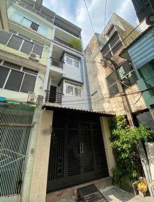 5 lầu 53m2 nhà 6 pn cách 25m ra xe hơi lý thái Tổ