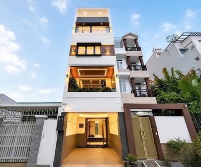 NHÀ 5 TẦNG CÓ THANG MÁY ĐƯỜNG PHÚ THUẬN SÁT PHÚ MỸ HƯNG Q7