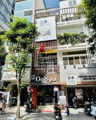 Cho thuê nhà mt lê thị hồng gấm q1 trệt 4 lầu,8pn, kinh doanh đa ngành