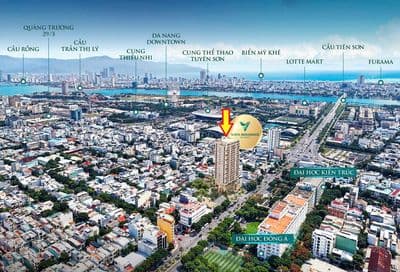 CĂN HỘ TRUNG TÂM HẢI CHÂU 2PN 76M2 MỚI TOANH VÀO Ở NGAY
