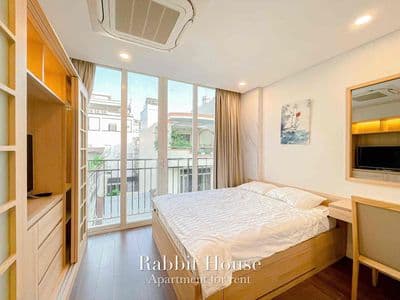 Căn hộ 1PN ban công thoáng mát Thành Thái Quận 10 gần Vạn Hạnh Mall