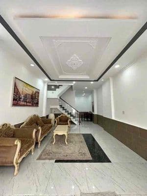 NHÀ PHỐ NGUYÊN CĂN HẺM XE HƠI LÊ THỊ CHỢ PHÚ THUẬN Q7