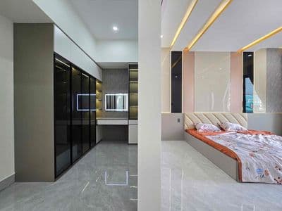 nhà 3 tầng mới xây dựng