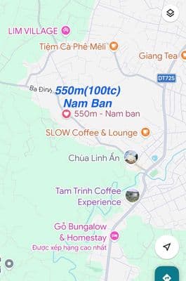 Cần ra nhanh nền biệt thự 550m cách Đà Lạt 15km