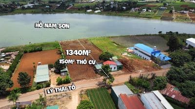 Đất thổ cư, view hồ nam sơn, đức trọng, lâm đồng