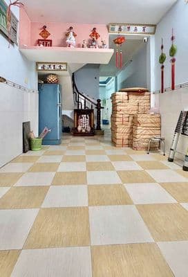 Nhà 1 Trệt Lửng 2 lầu 3x14m 3 phòng hẻm trong chợ 107 Nguyễn Chế Nghĩa
