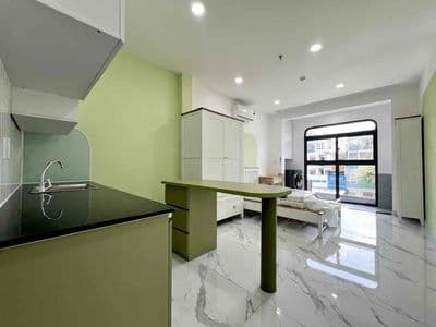 Căn hộ Mới 100% Y Hình Ban công - Máy giặt riêng