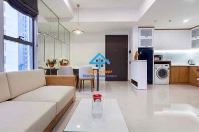Căn hộ 2 phòng ngủ The Tresor đầy đủ nội thất