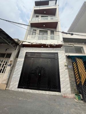 Bán nhà mới 4 tầng hẻm xe hơi đường Làng Tăng Phú, sổ hồng riêng