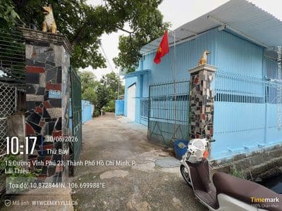 Đất Vĩnh Phú 23 gần QL13_có kho sẵn, điện 3 pha, đang cho thuê sẵn