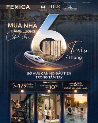 Fenica Dĩ An- Cần bán căn 1pn+ 48m2 tầng đẹp, Giá trả góp 6tr/tháng