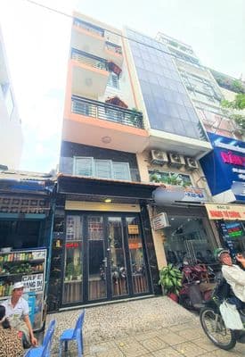 Nhà MT Thuận Kiều q5 4x14m 4L 4pn 5wc nội thất máy lạnh
