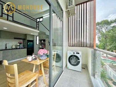 Căn hộ duplex siêu đẹp, bancony, full nội thất gần công viên Gia định