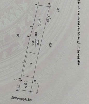 Cần bán nhà mặt đường Nguyễn Bính