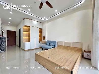 Trống lại studio full nội thất ban công nguyễn văn quá chợ cầu