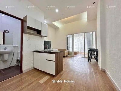 CHDV 1PN cửa sổ trời tách bếp máy giặt riêng full NT ngay nhà ga T3