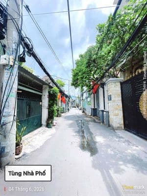 SÁT HXH NGAY HIM LAM, 4 TẦNG, 55M2 SÀN, SHR, KHÔNG QH, GIÁ 2.x TỶ