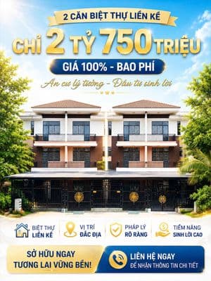 HOT CẶP BIỆT THỰ SIÊU HIẾM TẠI PHÚC AN VILLAS