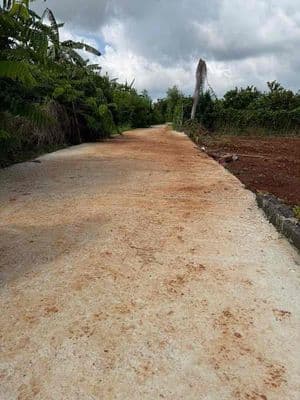 Bán đất xã xuyên mộc dt:163m2 có 80m2 thổ cư ngang 6mx28m gần chợ