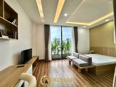 Cho thuê căn hộ 1pn ban công quận 7 đầy đủ nội thất mới hoàn toàn