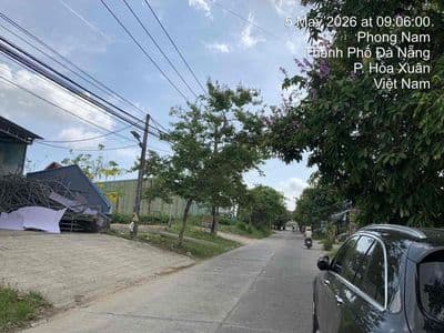Chính chủ gửi bán lô đất trục chính mt phong nam - - hoà xuân mới