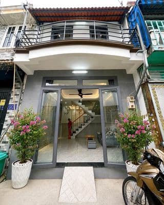 Bán nhà 4m x 12m Hẻm 5m. Lê Văn Khương Chợ Thiếc 1ty820tr 2PN 2WC.