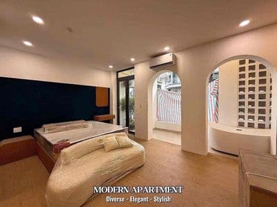 Cho thuê căn hộ 1PN mới 100% - ban công - đường 3 tháng 2 Quận 10