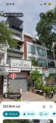 NGUYÊN CĂN 1 TRỆT 3 LẦU MẶT TIỀN Đ. BÌNH LỢI
