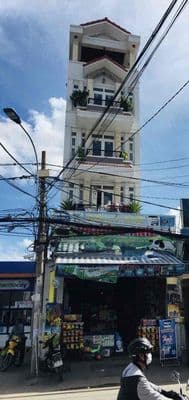 cho thuê nhà nguyên căn 6pn mặt tiền Văn Nghi phường 7 khu trung tâm