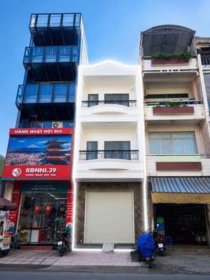 CHO THUÊ NHÀ MẶT TIỀN NGUYỄN HỒNG ĐÀO , TÂN BÌNH. 3 TẦNG, 32 TRIỆU TL