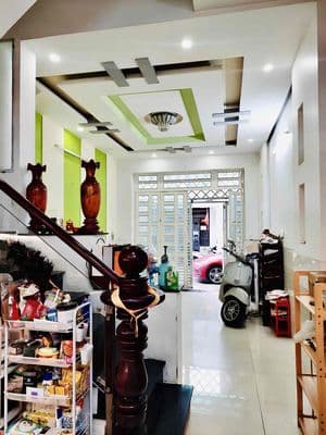 Đường 7m Thông - DT: 4x14 - Nhà 4 Tầng - Lê Văn Quới